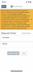 WaterStone Bank Digital screenshot #5 for iPhone