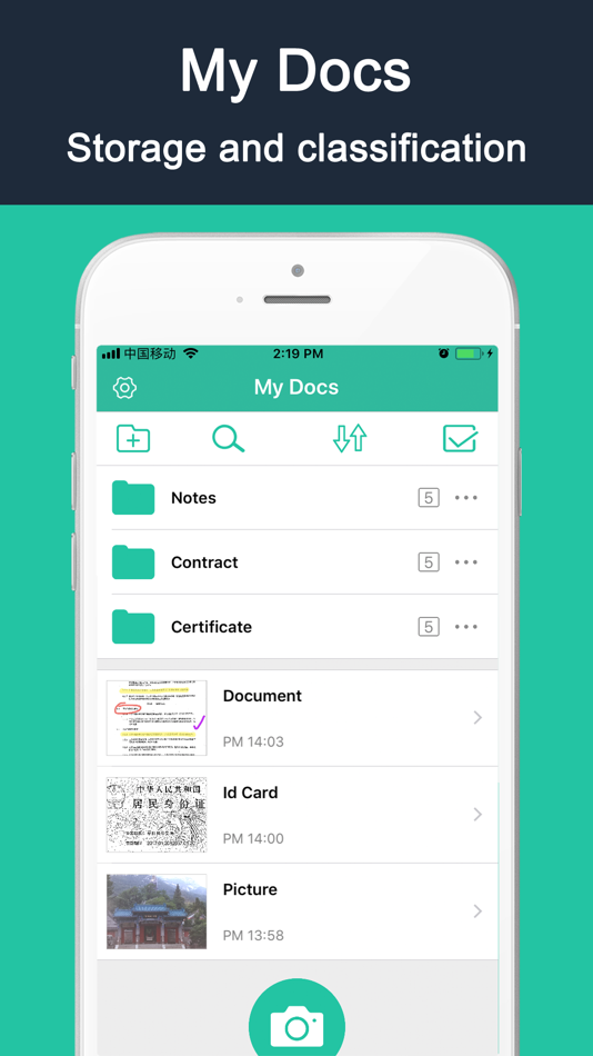 #4. OmnScanner - PDF Scanner App (iOS) 由: Shanghai Quentin network technology co. LTD