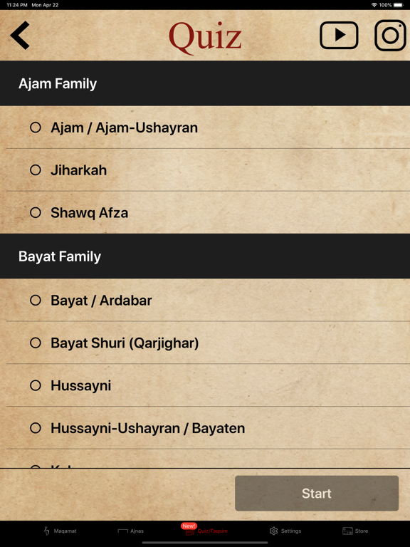 Maqamat Al-Arabiya iPad screenshot 6 - Music app