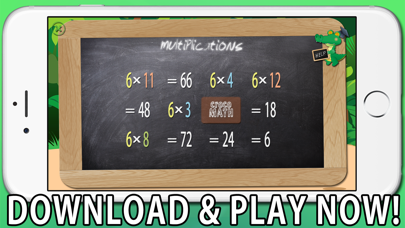 Croco Math Tables Screenshot