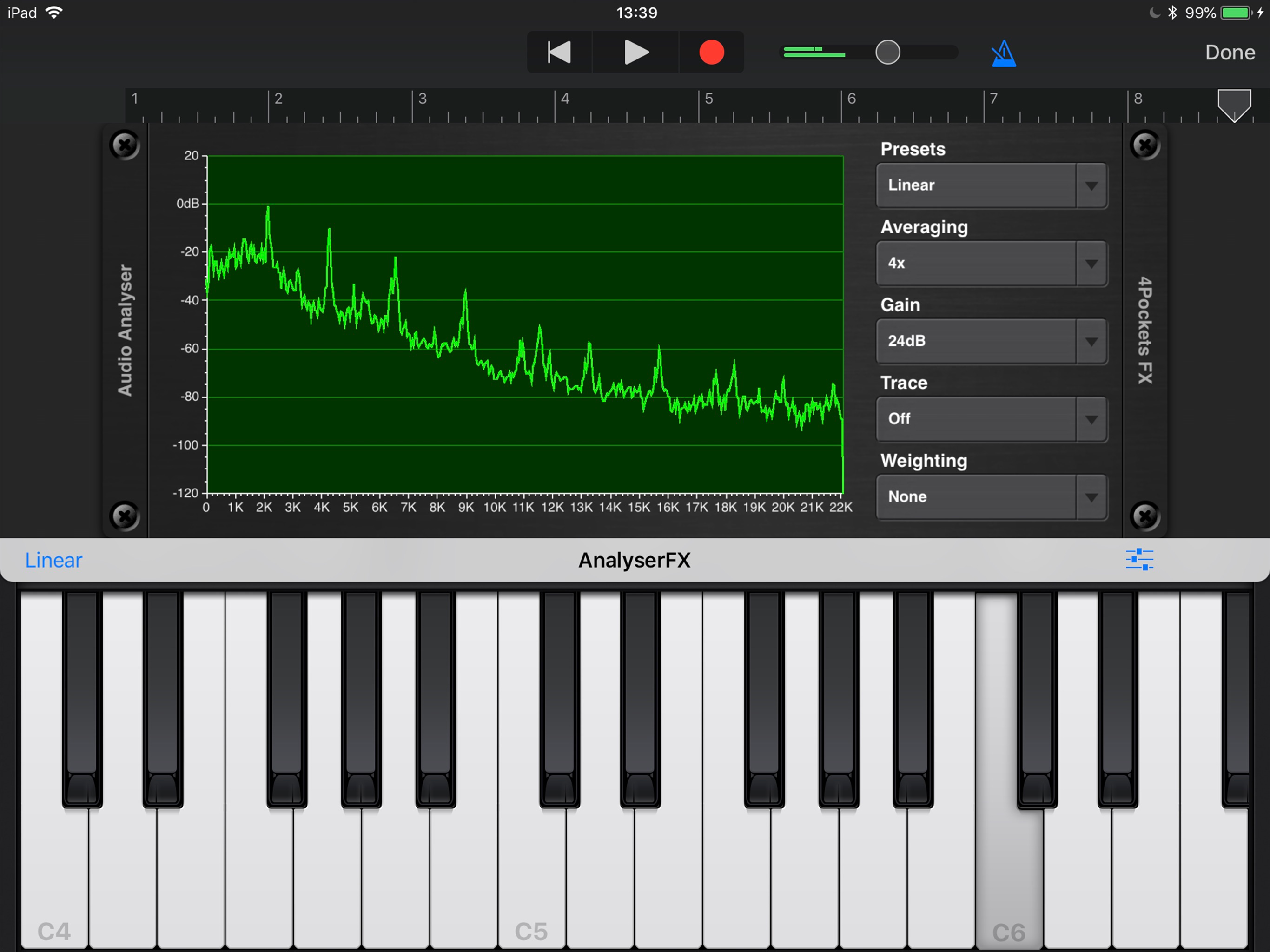 Analyser & Tuner AUv3 Plugin