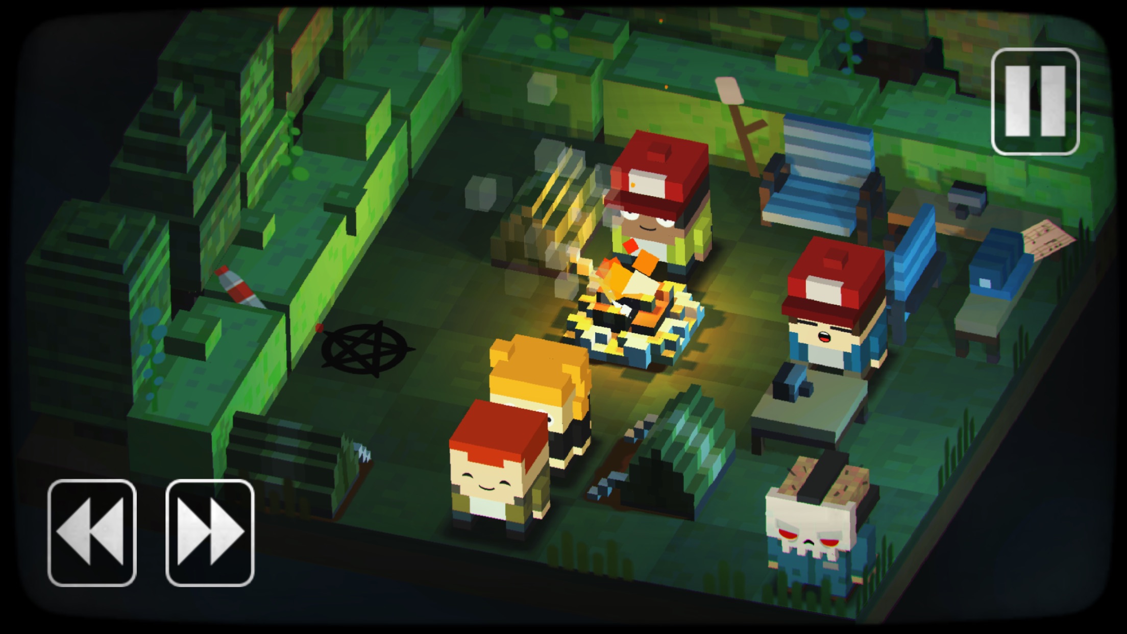 Screenshot do app Slayaway Camp