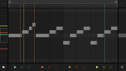 Screenshot #2 pour Fugue Machine : MIDI Sequencer