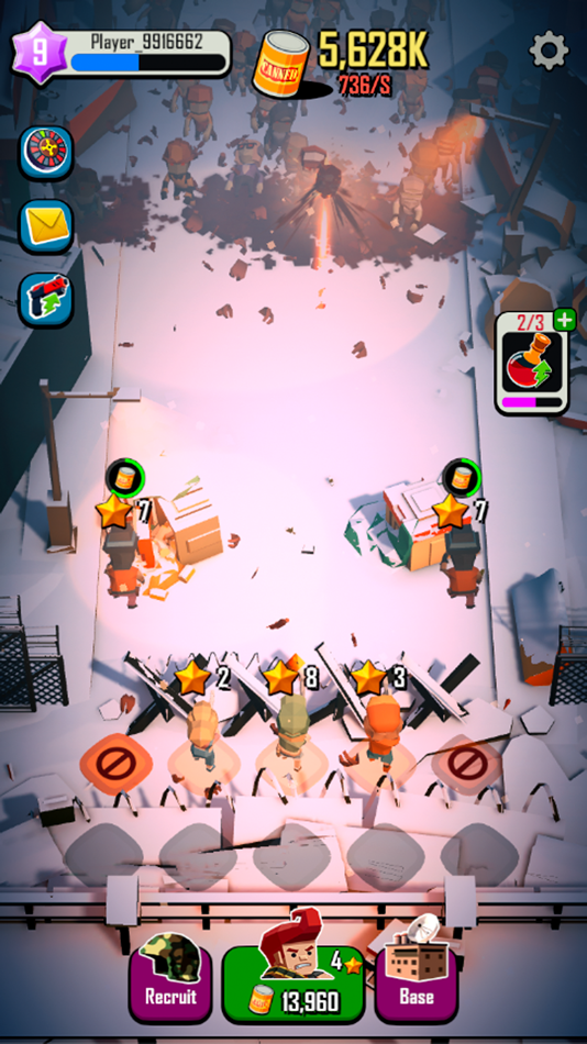 #4. Dead Spreading:Idle Game (iOS) By: 弘赓 俞