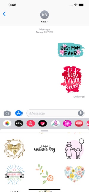 Mothers Day Sticker Frames App(圖2)-速報App