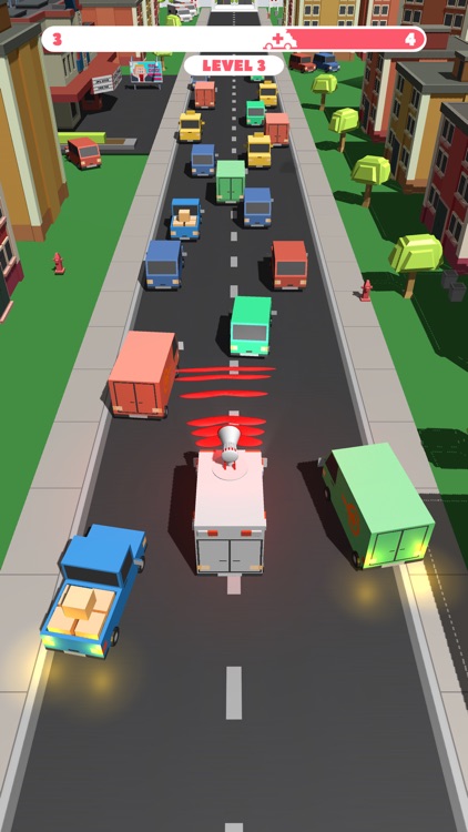Ambulance Rush 3D! screenshot-4