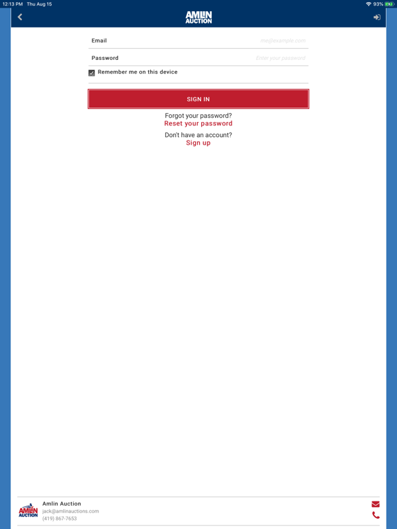 Screenshot #6 pour Amlin Auctions