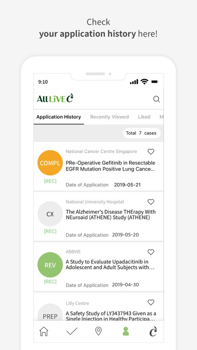 Smart Clinical Trials AllLiveC screenshot 4
