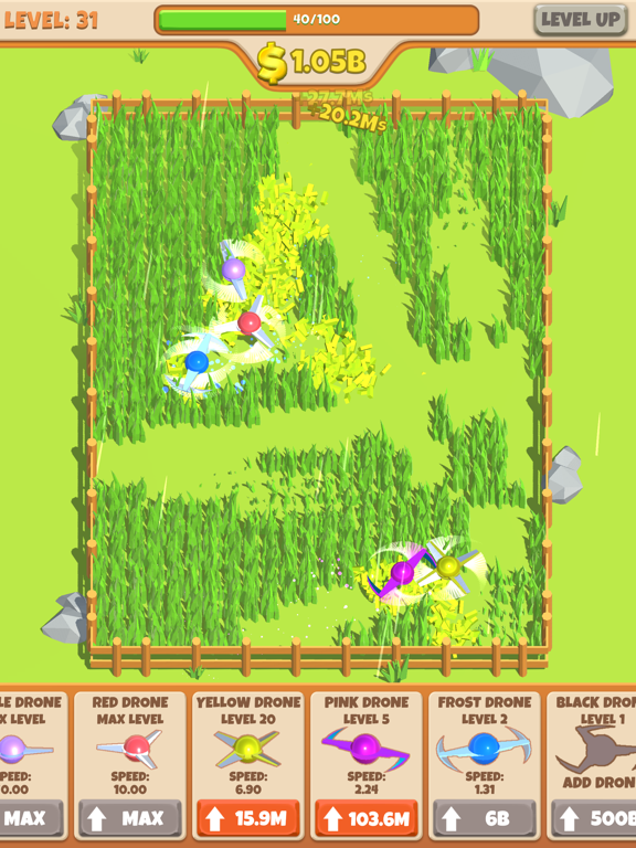 Screenshot #6 pour Idle Grass Cutter