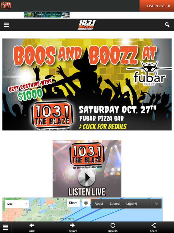 Screenshot #5 pour 103.1 The Blaze