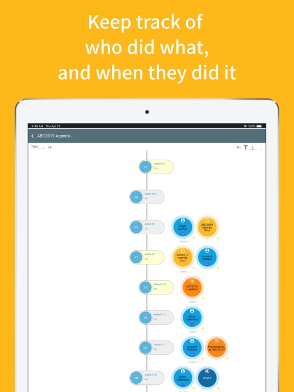 Vmoso: Enterprise Digital Hub iPad screenshot 5 - Business app
