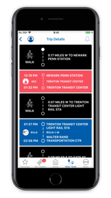 NJ TRANSIT screenshot