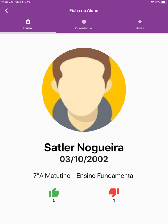 Screenshot #5 pour Minha Nota Educa ADM