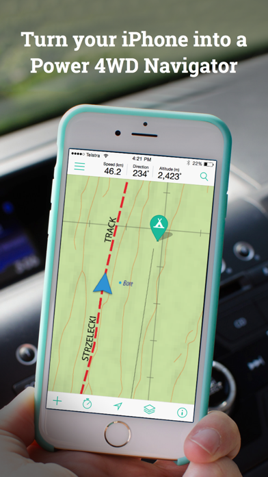 Mud Map 3 4WD GPS Navigationのおすすめ画像1