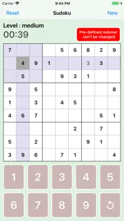 lost in sudoku iphone screenshot 3