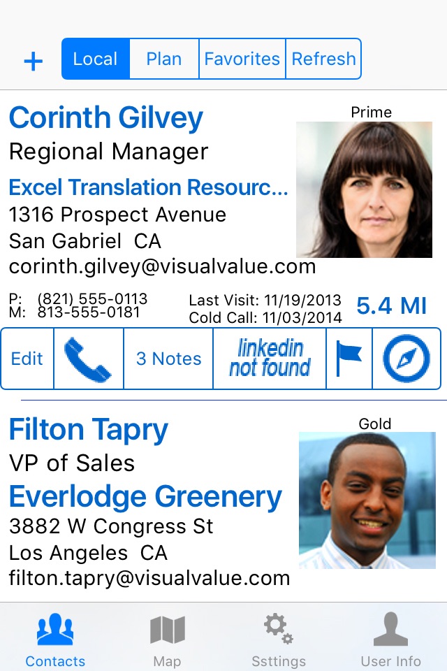 iVun Mobile Contact Manager screenshot 3