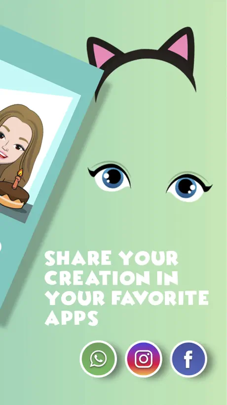 Meu Emoji Face - avatar criado