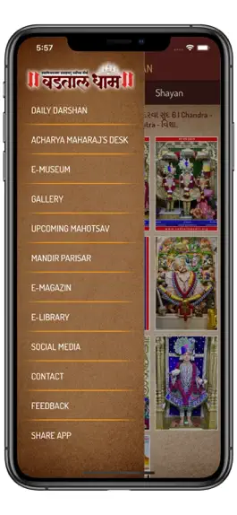 Game screenshot Vadtal Dham - Daily Darshan apk