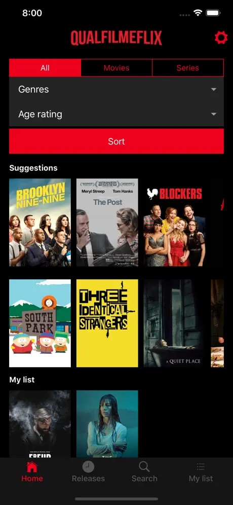 QualFilmeFlix - What to watch