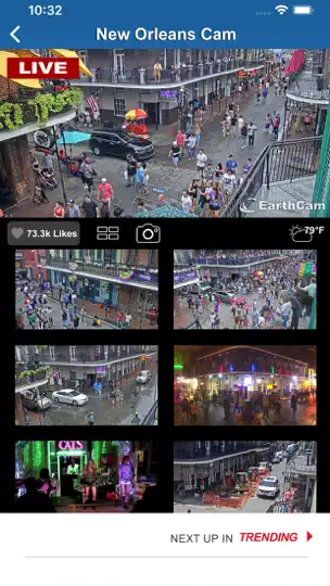 Capture d'écran de Webcams – EarthCam sur iPhone 2
