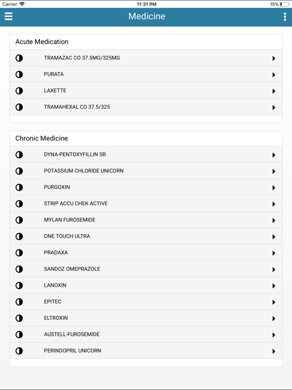 Transmed Medical Fund iPad screenshot 6 - Health & Fitness app