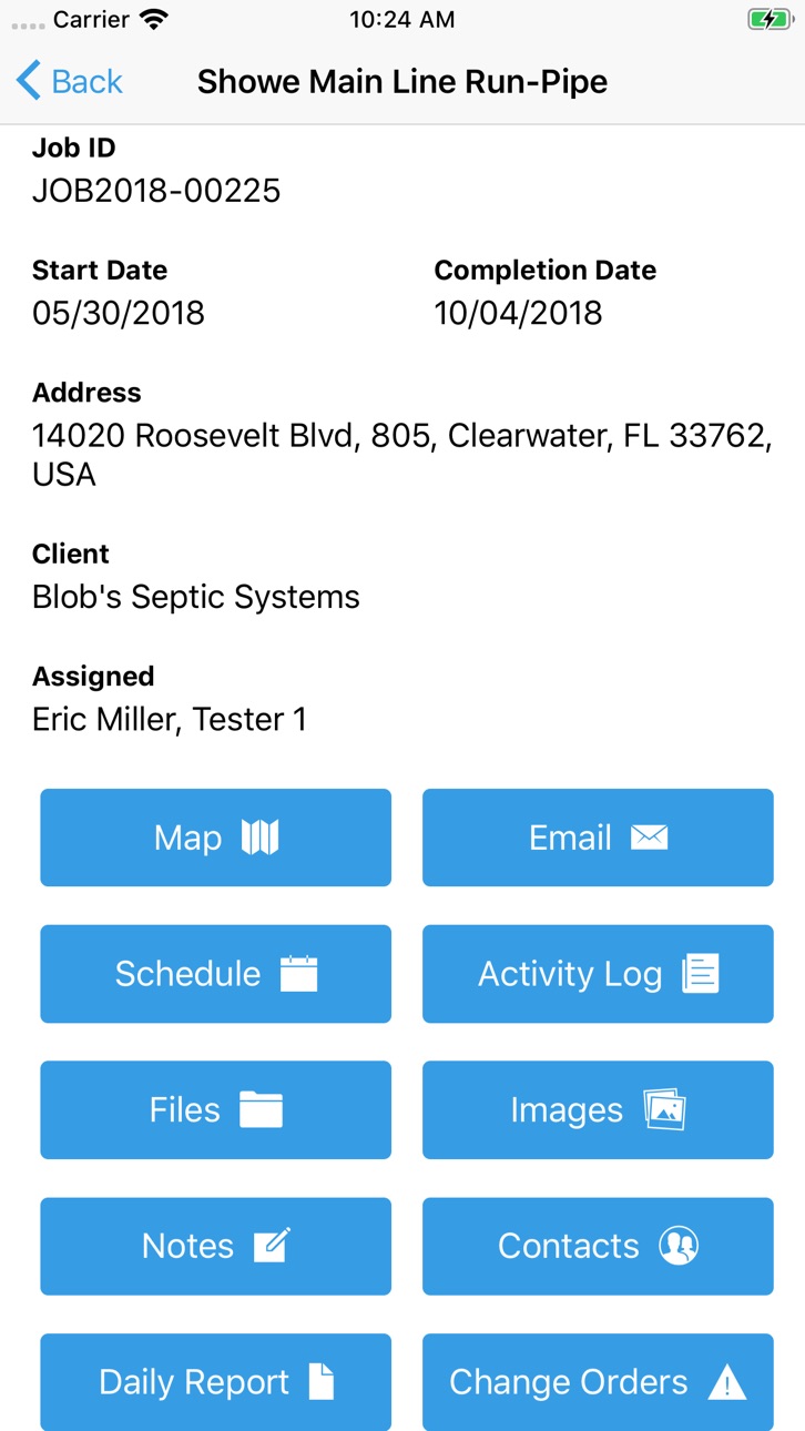 iPhone screenshot