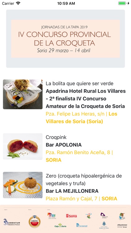 Jornadas Croqueta Soria