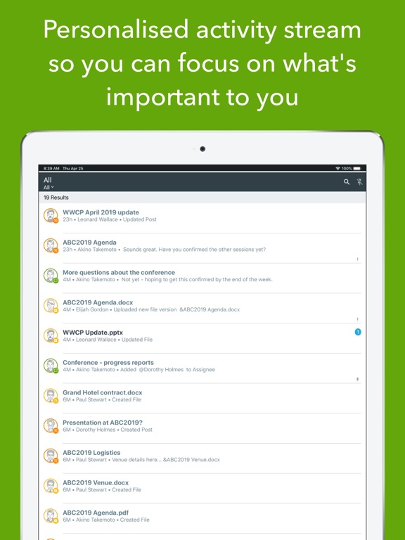 Screenshot #5 pour Vmoso: Enterprise Digital Hub
