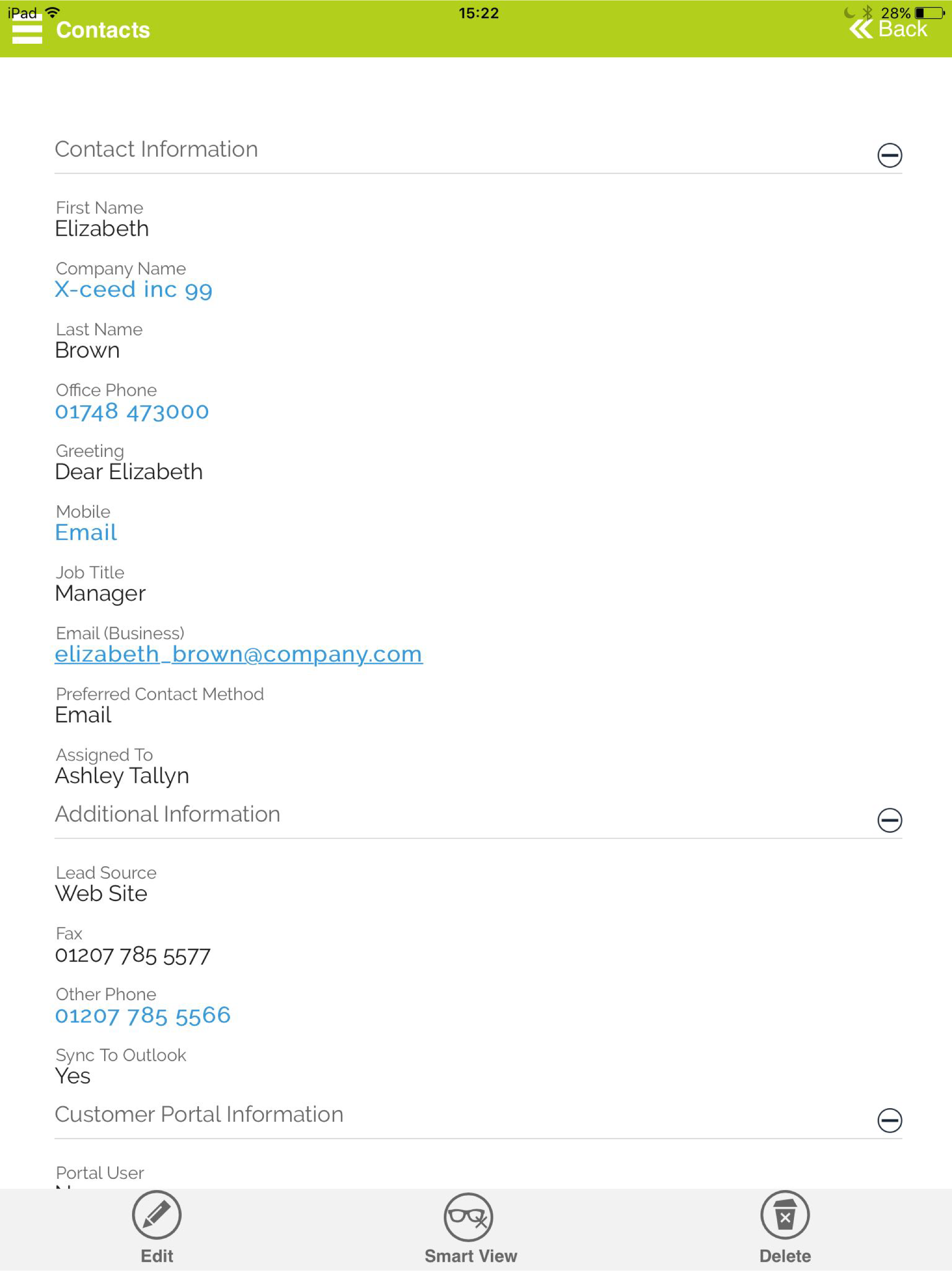 OpenCRM screenshot 14