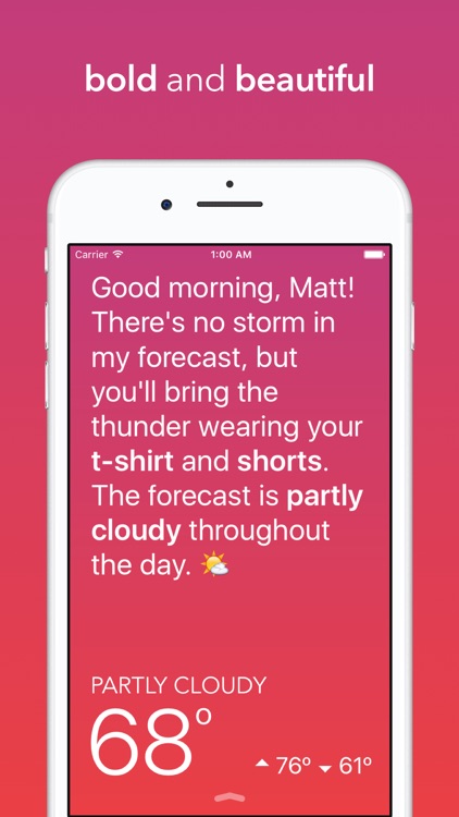 Brella - Personal Weather screenshot-0