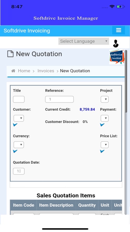 Softdrive Invoice Manager screenshot-7