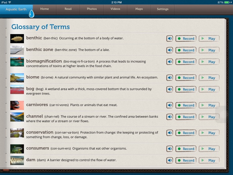 Aquatic Earth-Freshwater Biome screenshot-7