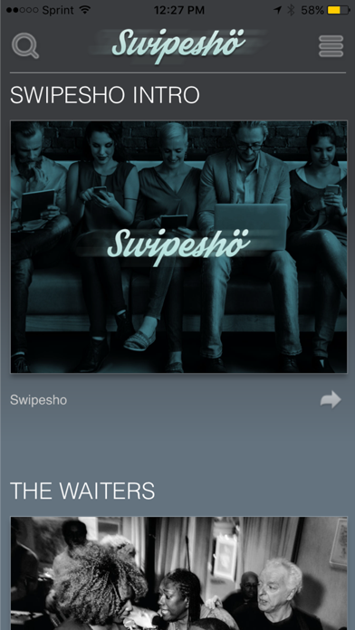 Swipeshö Screenshot