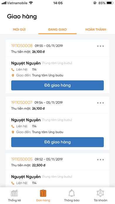 CNQ Delivery screenshot 2