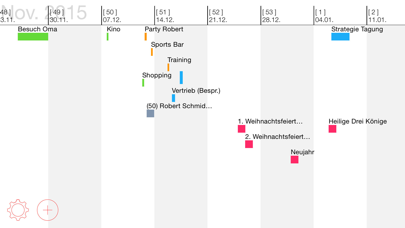 CoCoCal - Timeline Kalender screenshot 2