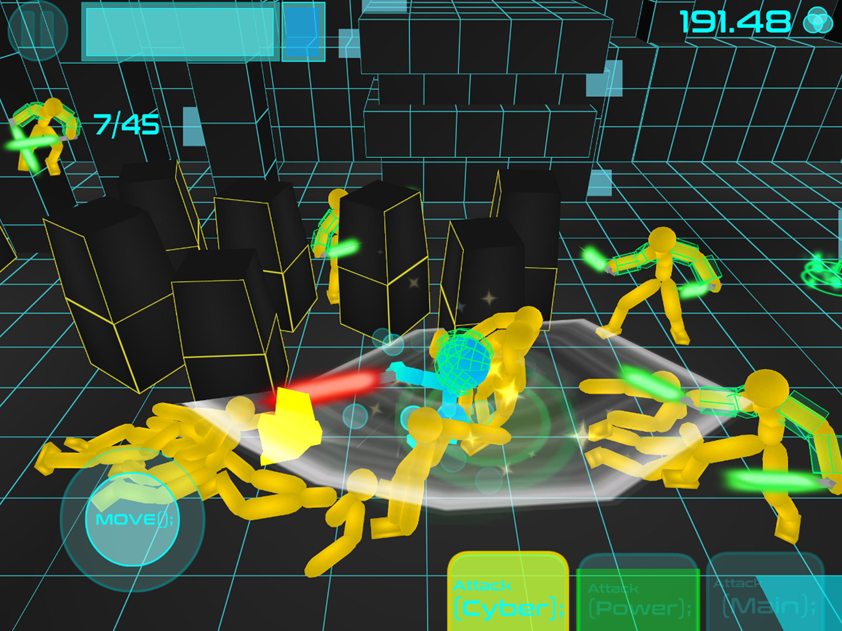 Stickman Neon: Sword Fighting