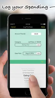 budgets - expense tracker iphone screenshot 3