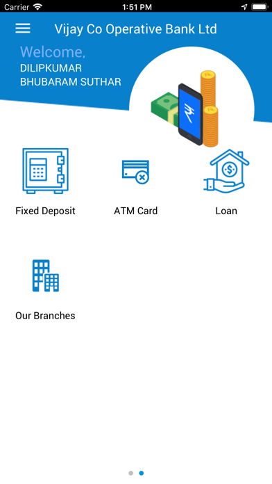 The Vijay Cooperative Bank Ltd Screenshot