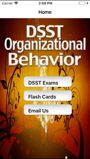 dsst organizational behavior iphone screenshot 1