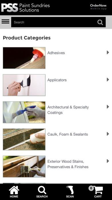 How to cancel & delete Paint Sundries Solutions OrderNow from iphone & ipad 1