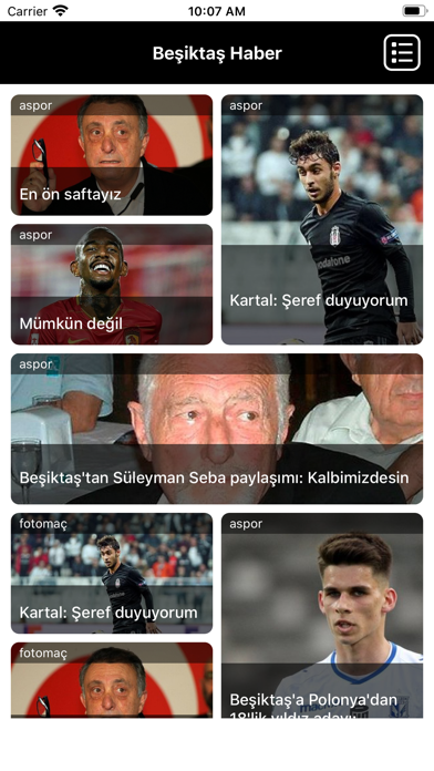 BJK Spor Haber screenshot 2