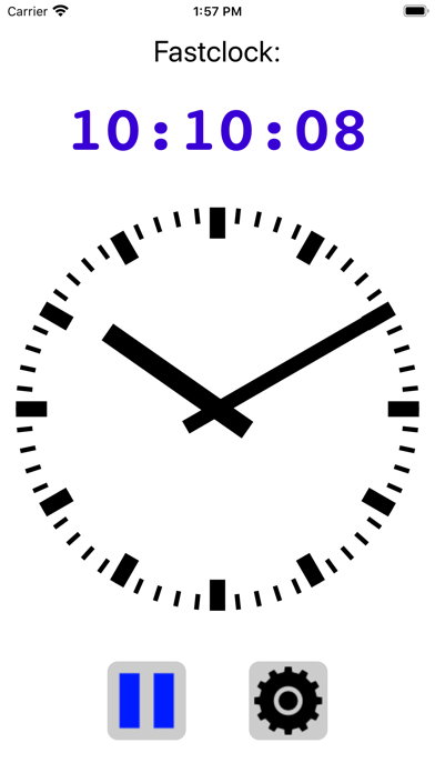 Fastclock screenshot 3