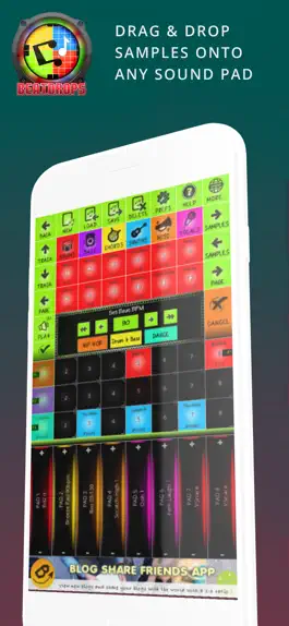 Game screenshot BeatDrops Beat Maker hack
