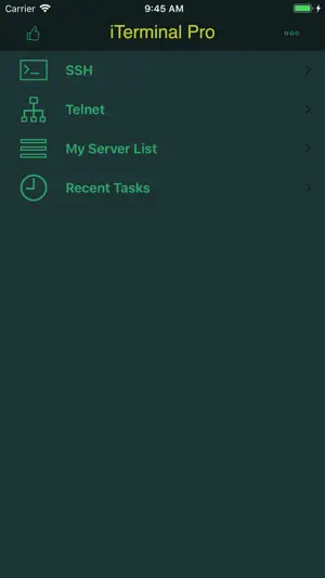 iTerminal Pro – SSH Telnet screenshot 1