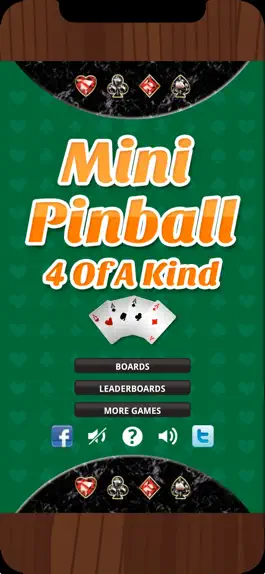 Game screenshot Mini Pinball 4 Of A Kind Game apk