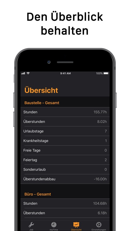 myTime - Zeiterfassung screenshot-5