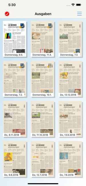 Le Monde diplomatique, Deutsch(圖1)-速報App