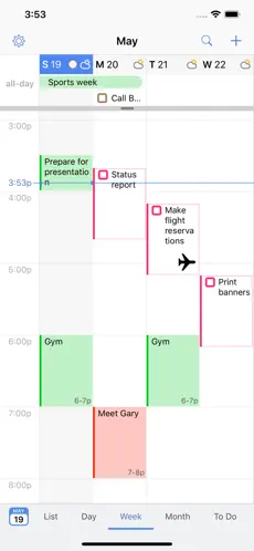 Skærmoptagelse 3 BusyCal: Calendar & Todos iphone