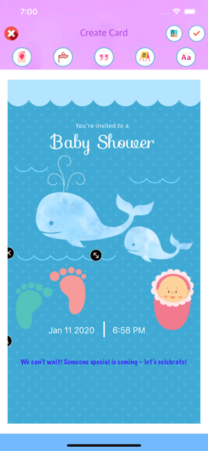 Baby Shower Invitation Makers(圖8)-速報App