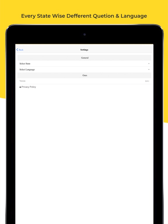 RTO Test: Driving Licence Test iPad screenshot 8 - Education app